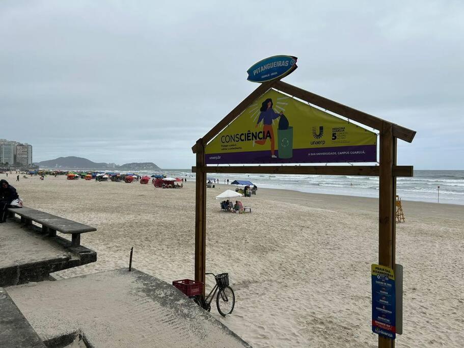 Ap Em Guaruja - 2 Quartos Com Dependencia Eksteriør bilde